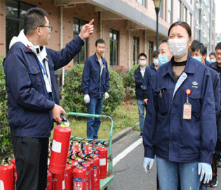 消防知識常抓不懈，安全演練警鐘長鳴——協昌科技開展消防實戰演練